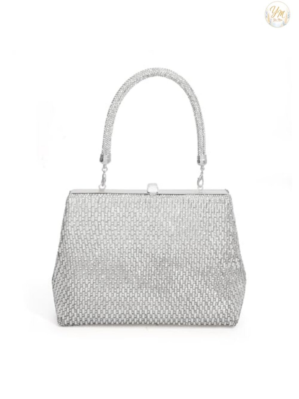 CAREIDO Rhinestone Clutch Purse, Crystal Evening Bag for Wedding Prom Party —